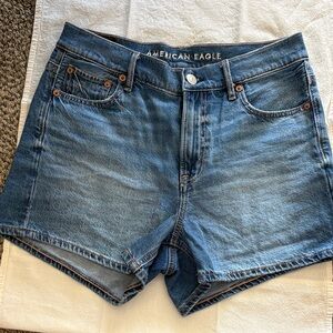 American Eagle Outfitters Medium Blue Denim Shortalls